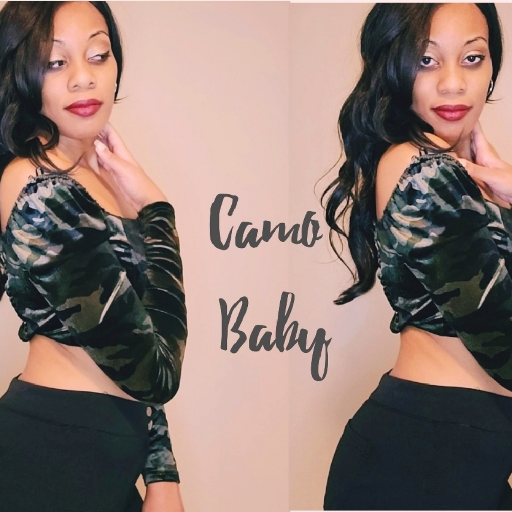Camo Baby Crop Top